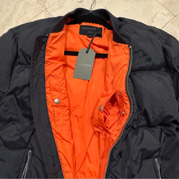 ALL SAINTS Bomber Flight Jacket - Picture 5 of 9